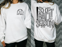 Load image into Gallery viewer, Softball Season Sweatshirt