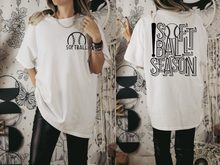 Load image into Gallery viewer, Softball Season T-shirt