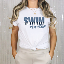 Load image into Gallery viewer, Swim Aunt T-shirt
