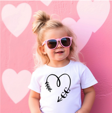Load image into Gallery viewer, Cross Country Heart Toddler T-shirt