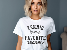 Load image into Gallery viewer, Favorite Season Tennis T-shirt