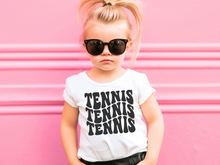 Load image into Gallery viewer, Tennis Wave Toddler Tee
