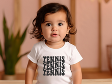 Load image into Gallery viewer, Tennis Wave Baby Tee

