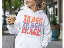 Load image into Gallery viewer, Track Color Wave Hoodie
