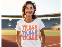 Load image into Gallery viewer, Track Color Wave T-shirt