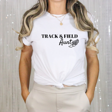 Load image into Gallery viewer, Track &amp; Field Aunt T-shirt
