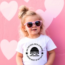 Load image into Gallery viewer, On The Pool Deck Toddler Tee