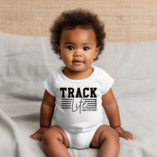 Load image into Gallery viewer, Track Life Baby Onesie