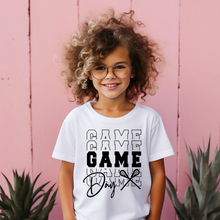 Load image into Gallery viewer, Stacked Game Day Lacrosse Youth T-shirt