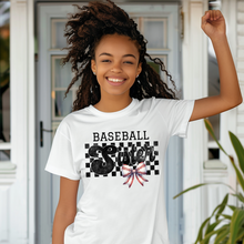 Load image into Gallery viewer, Baseball Sister Teen T-shirt