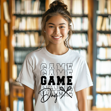 Load image into Gallery viewer, Stacked Game Day Lacrosse Teen T-shirt