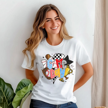 Load image into Gallery viewer, Colorful Game Day Baseball T-shirt