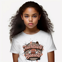 Load image into Gallery viewer, Splatter Fooball Season Teen T-shirt