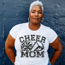 Load image into Gallery viewer, Sparkle Cheer Mom T-shirt