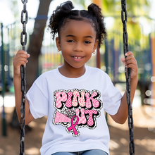 Load image into Gallery viewer, Pink Out Cheer Youth T-shirt