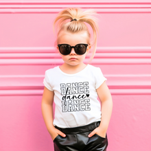 Load image into Gallery viewer, Dance Stacked Toddler Tee