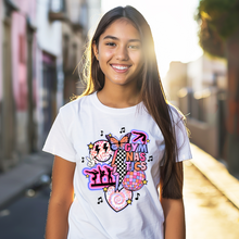 Load image into Gallery viewer, Retro Gymnastics Teen T-shirt