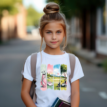 Load image into Gallery viewer, Golf Brushstroke Youth T-shirt