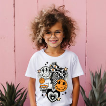 Load image into Gallery viewer, Basketball Retro Black Youth T-shirt