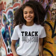 Load image into Gallery viewer, Track Life Teen T-shirt
