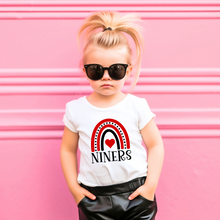 Load image into Gallery viewer, Niners Rainbow Toddler Tee(NFL)
