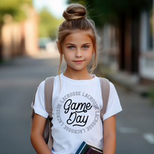 Load image into Gallery viewer, Lacrosse Game Day Youth T-shirt