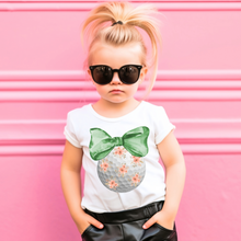 Load image into Gallery viewer, Floral Golf Coquette Toddler Tee