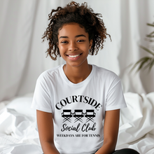 Load image into Gallery viewer, Courtside Social Club Tennis Teen T-shirt