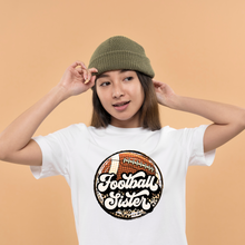 Load image into Gallery viewer, Football Sister Teen T-shirt