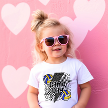 Load image into Gallery viewer, Volleyball Lightning Toddler Tee