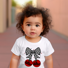 Load image into Gallery viewer, Cross Country Cherries Baby Tee