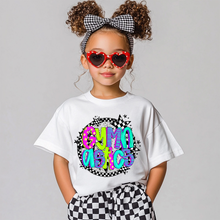 Load image into Gallery viewer, Colorful Gymnastics Youth T-shirt
