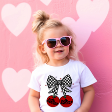 Load image into Gallery viewer, Cross Country Cherries Toddler Tee