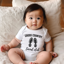 Load image into Gallery viewer, Cross Country Social Club Baby Onesie