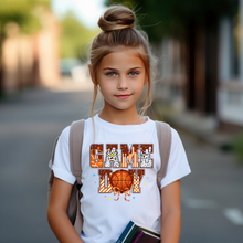 Load image into Gallery viewer, Game Day Sundae Basketball Youth T-shirt