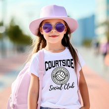 Load image into Gallery viewer, Courtside Volleyball Social Club Youth T-shirt
