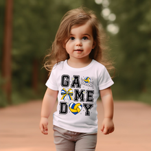 Load image into Gallery viewer, Game Day Volleyball Baby Tee