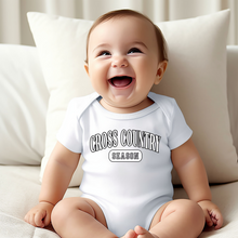 Load image into Gallery viewer, Cross Country Season Baby Onesie