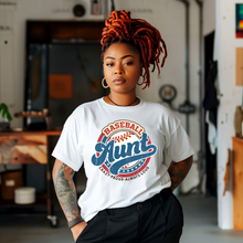 Load image into Gallery viewer, Baseball Aunt T-shirt