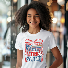 Load image into Gallery viewer, Hey Batter Batter Baseball Teen T-shirt