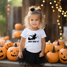 Load image into Gallery viewer, Just Boo It Halloween Toddler Tee