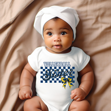 Load image into Gallery viewer, Volleyball Sister Baby Onesie