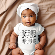 Load image into Gallery viewer, Dance Stacked Baby Onesie