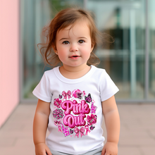 Load image into Gallery viewer, Pink Out Football Baby Tee