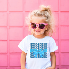 Load image into Gallery viewer, Swimming Coquette Toddler Tee