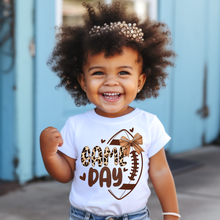 Load image into Gallery viewer, Game Day Leopard Toddler Tee