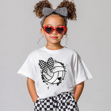 Load image into Gallery viewer, Grunge Volleyball Coquette Youth T-shirt