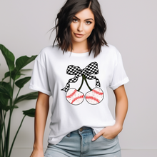 Load image into Gallery viewer, Baseball Cherries T-shirt