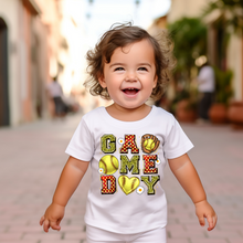 Load image into Gallery viewer, Softball Game Day Baby Tee
