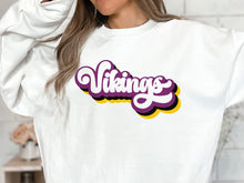 Load image into Gallery viewer, Vikings Retro Sweatshirt(NFL)